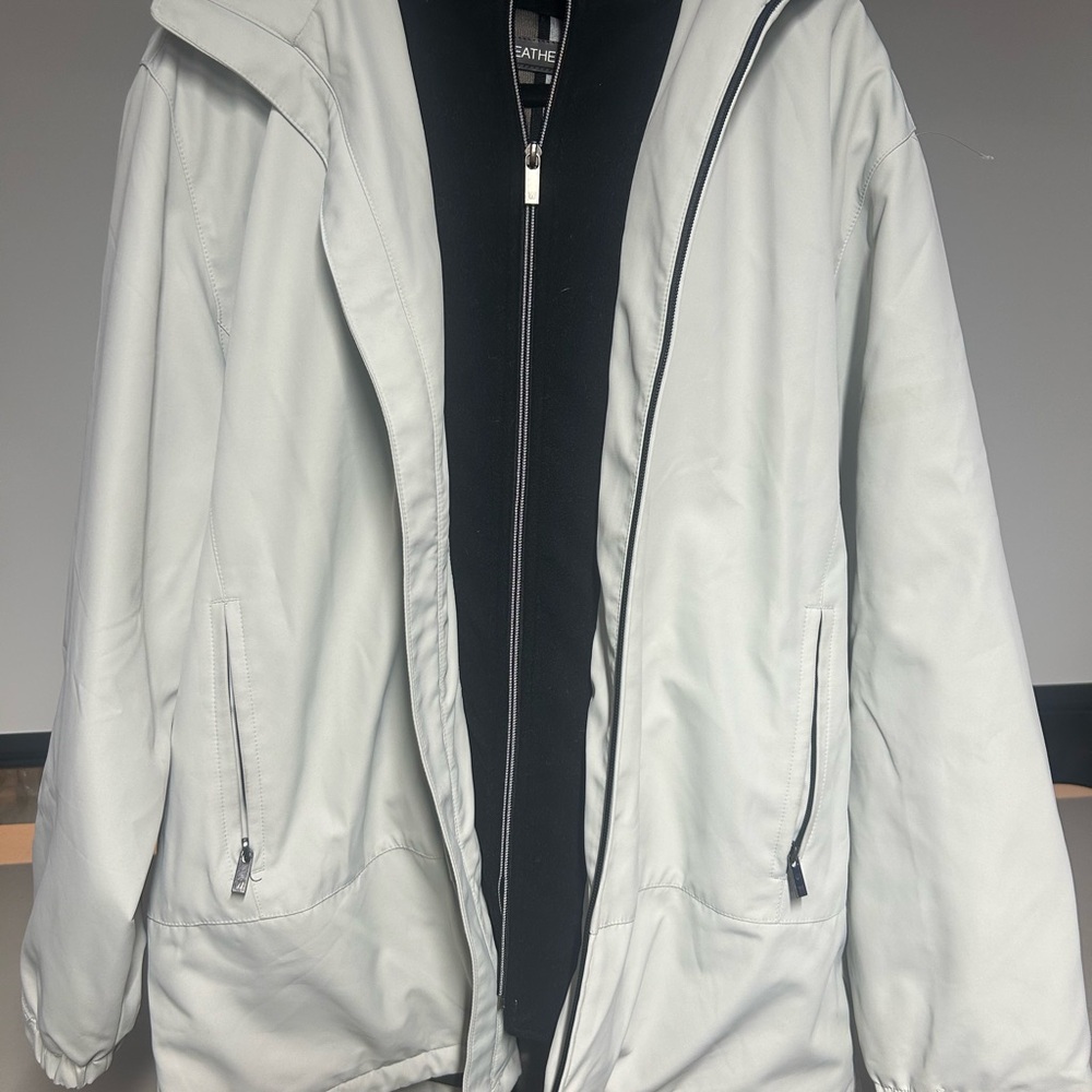 Weatherproof Men's Gray Raincoat